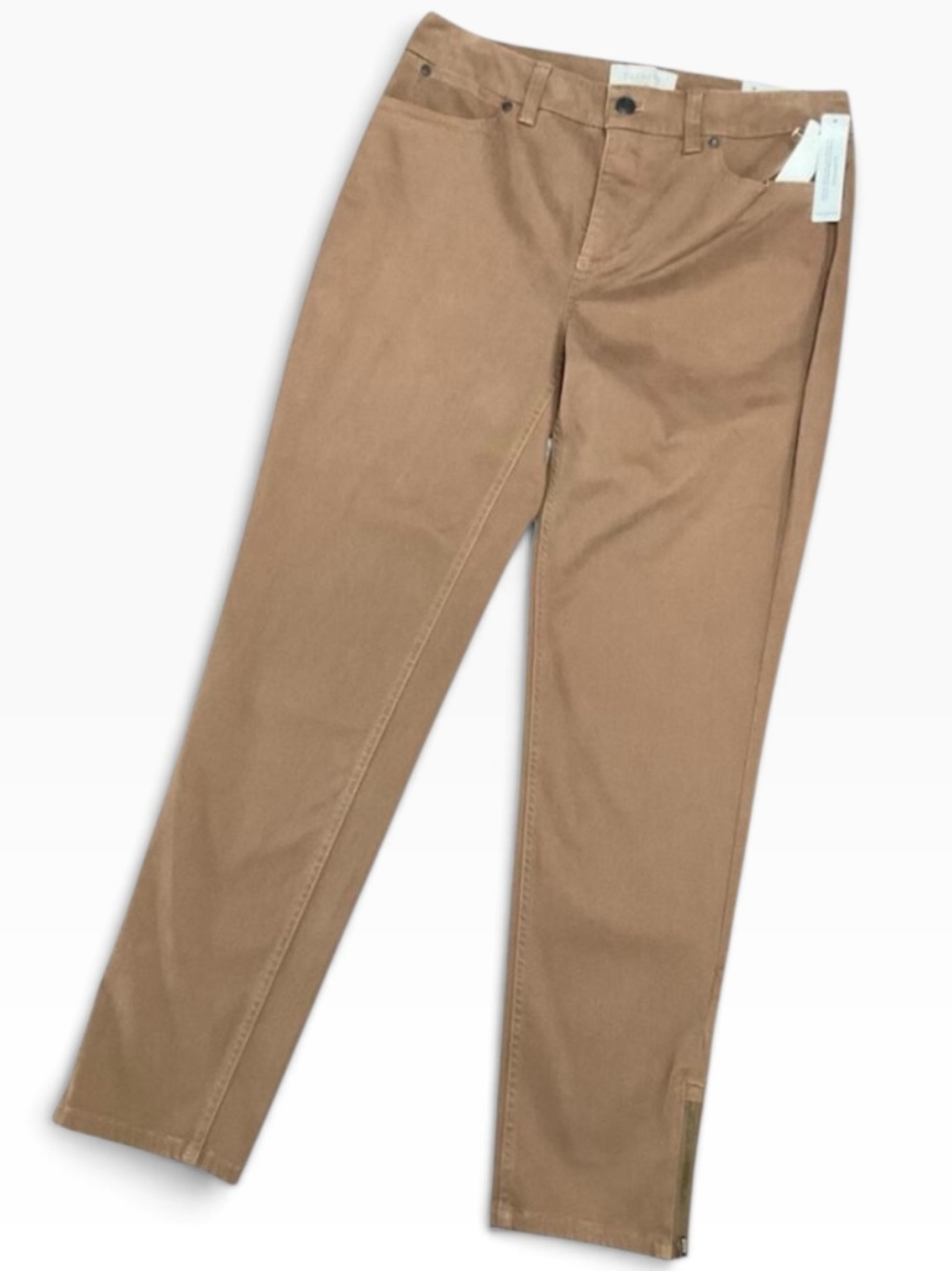 Talbot’s Women's Simply Flattering 5 Pocket Ankle Sateen Pants Size 6 NWT